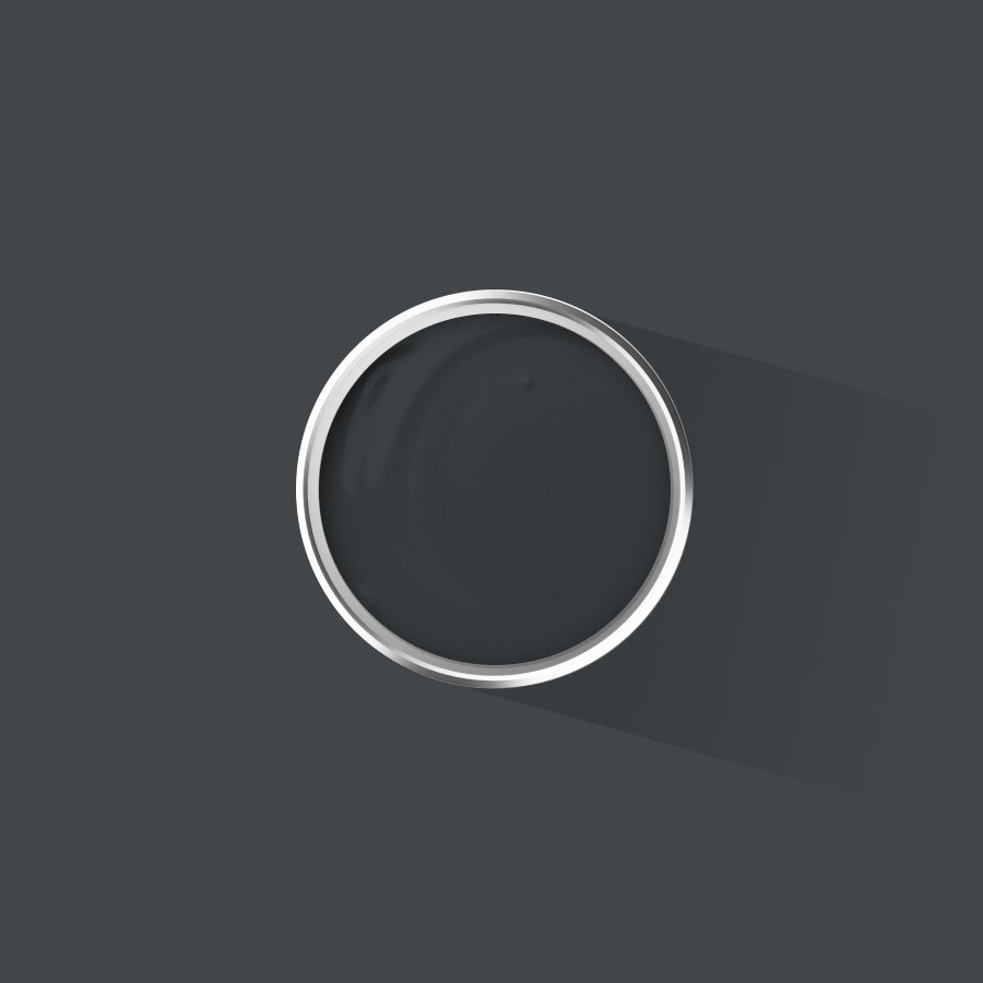 Placepaints Memphis Coal – warm dark charcoal matt emulsion paint inspired by Memphis