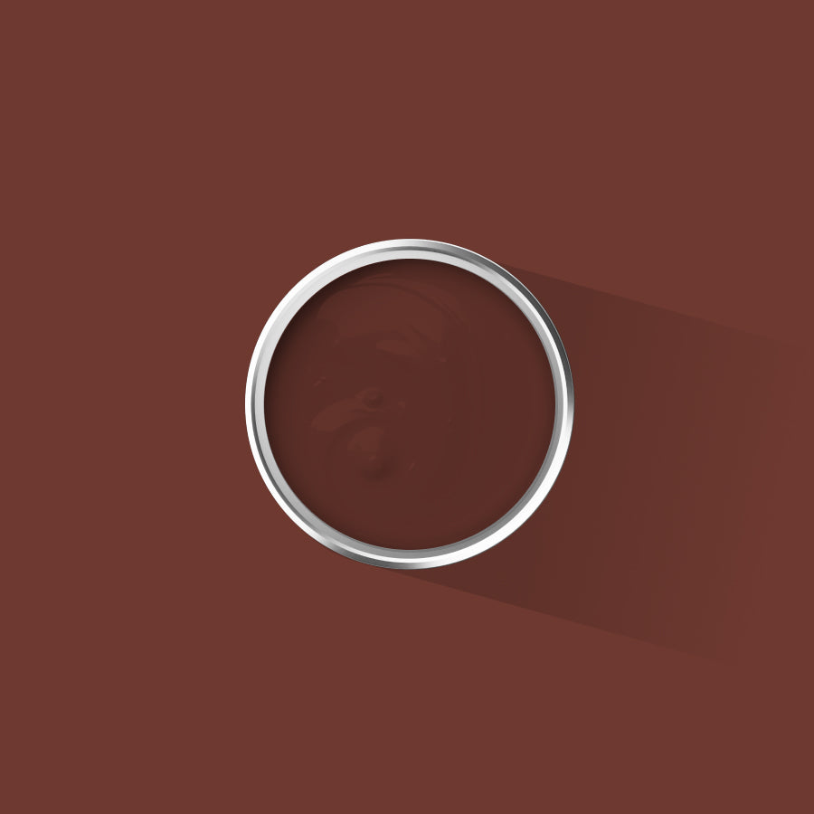 Placepaints Verona Flame – warm terracotta red matt emulsion paint inspired by Verona