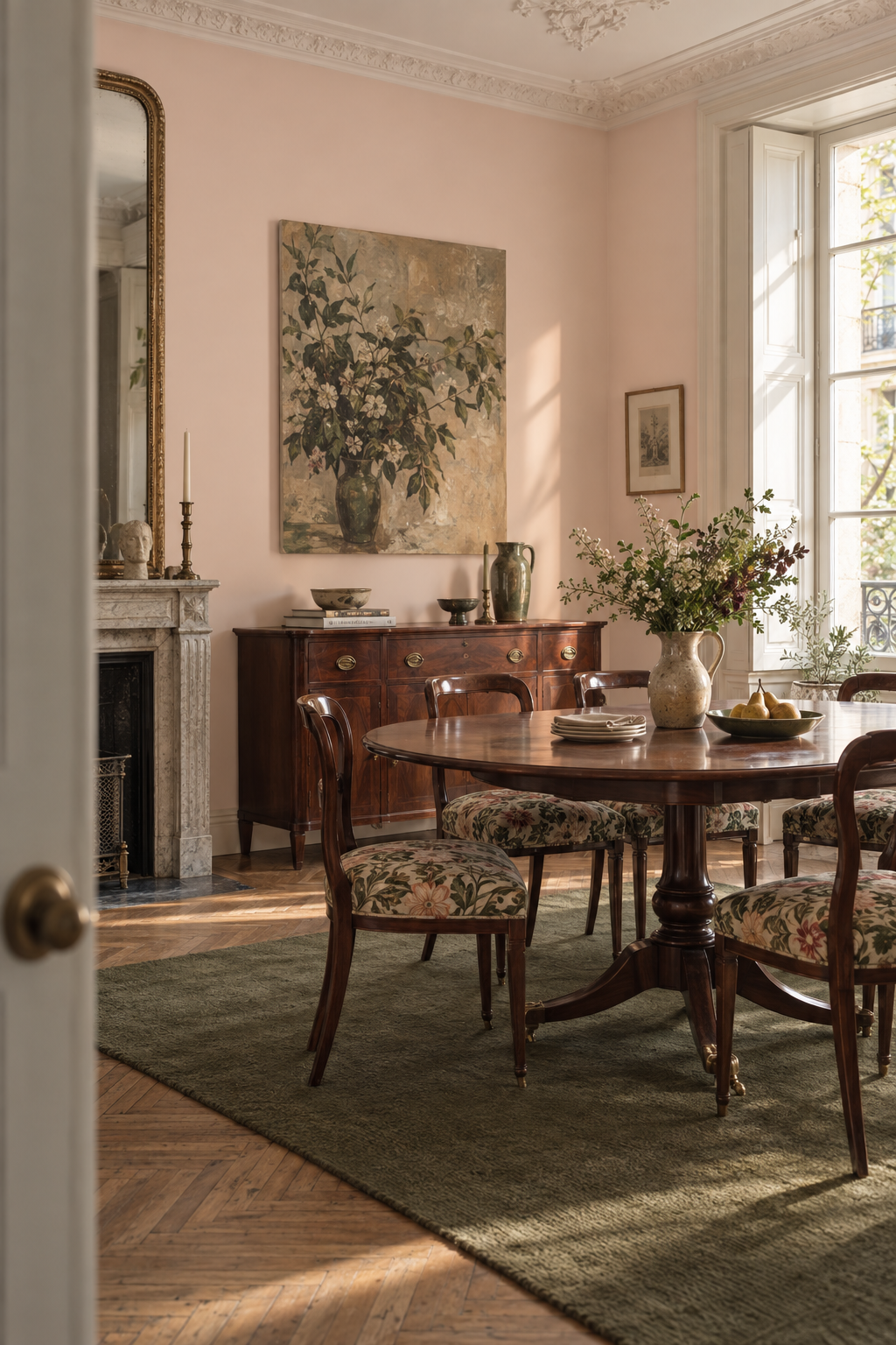 Placepaints Antiguan Glow paint — Dining Room · room overview