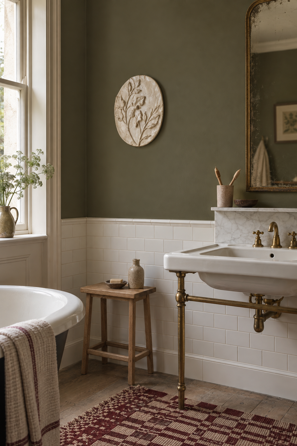 Placepaints Kenya Savahanna paint — Bathroom · tight vignette