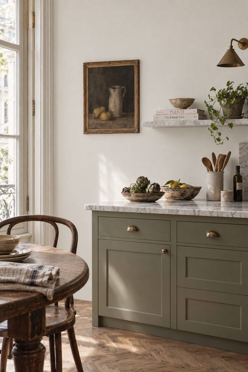 Placepaints Brittany Chalk paint — Kitchen · tight vignette