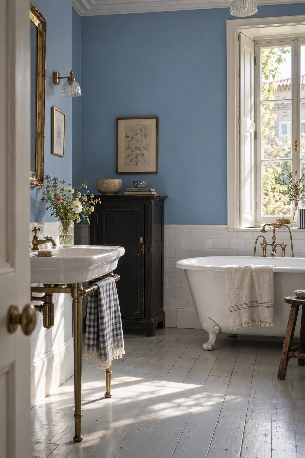 Placepaints Malibu Wave paint — Bathroom · wide