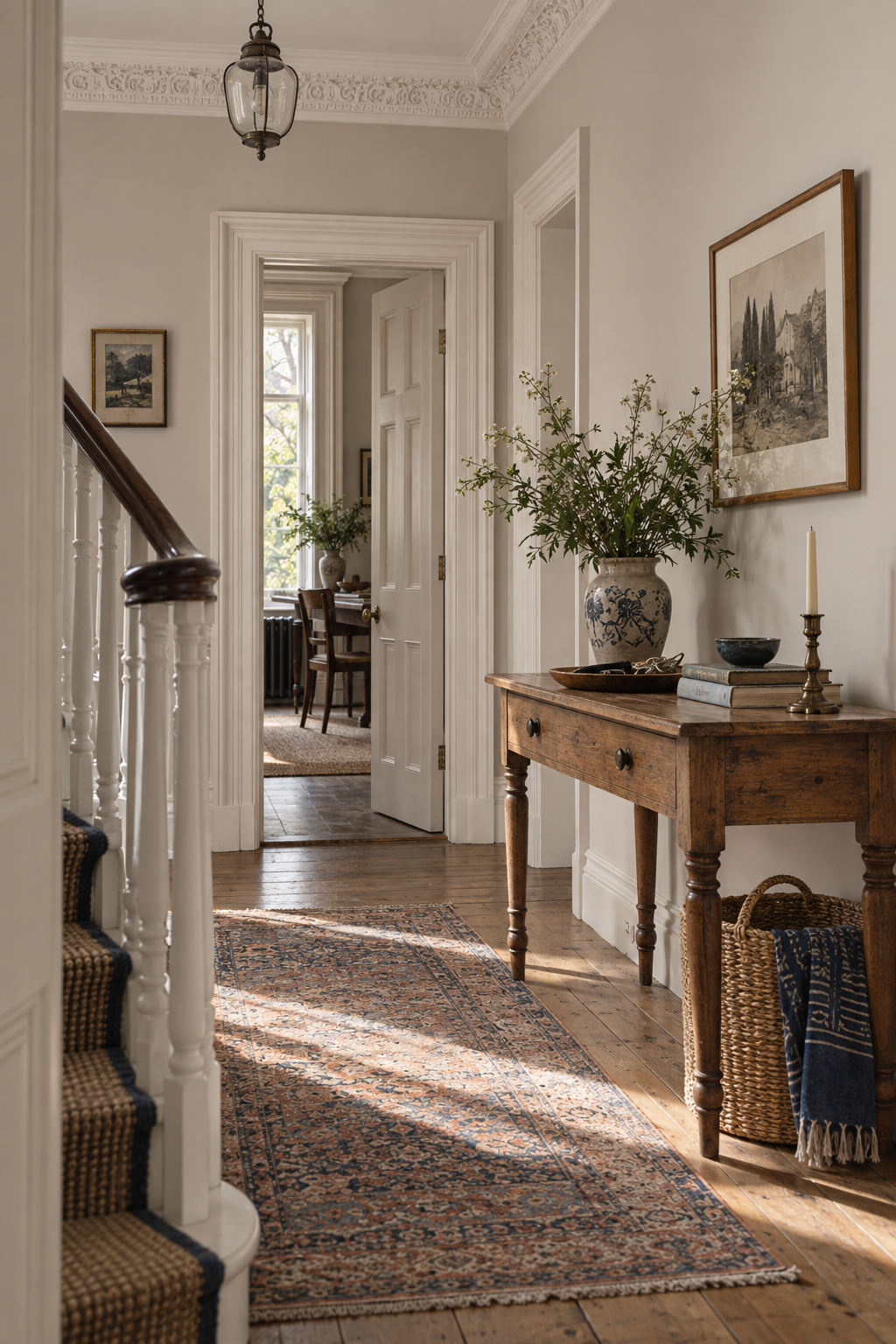 Placepaints Lisbon Taupe paint — Hallway · wide