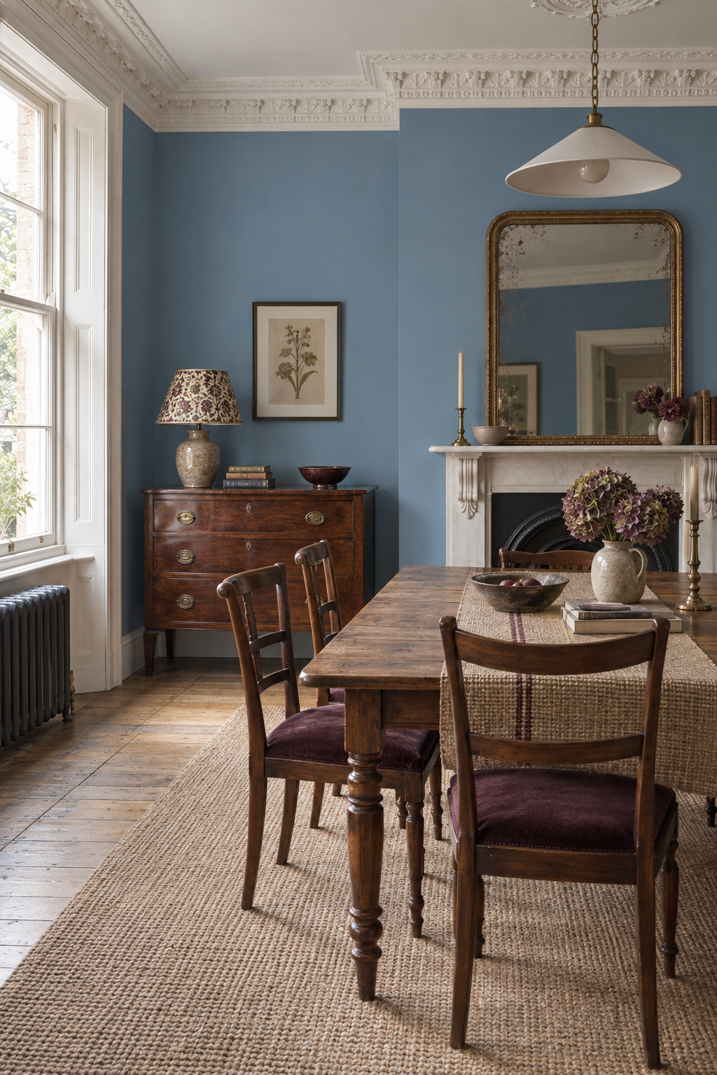 Placepaints Malibu Wave paint — Dining Room · room overview