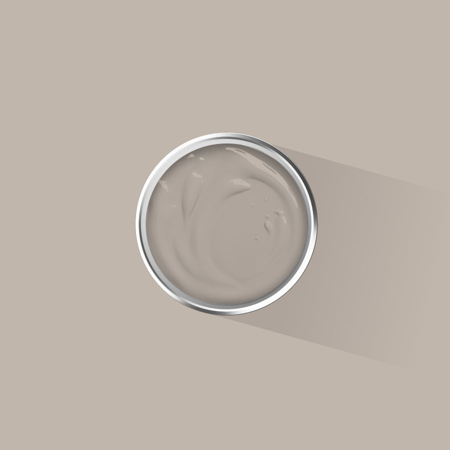 Placepaints Devon Pebble – warm mid-grey matt emulsion paint inspired by Devon beaches