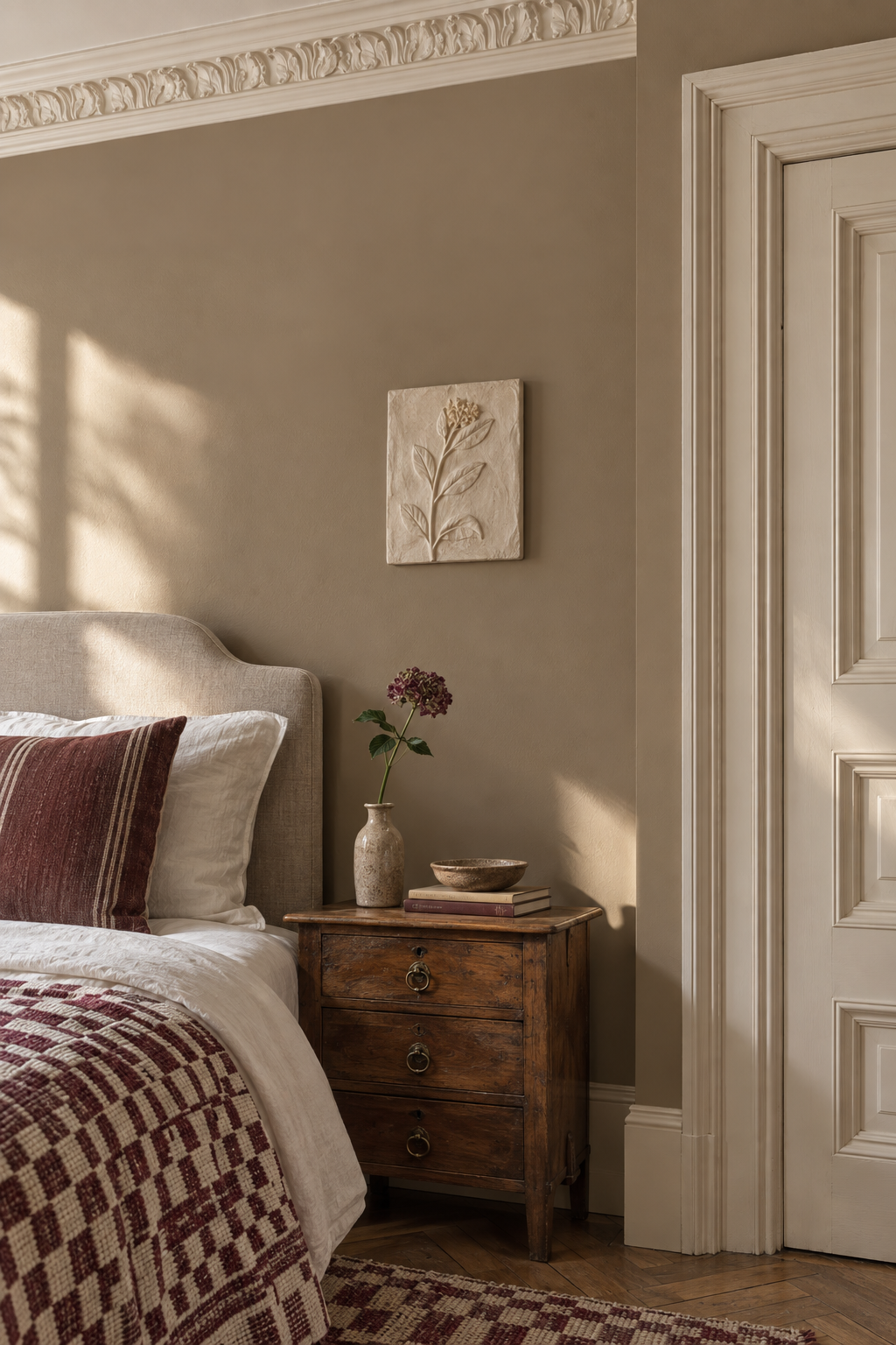 Placepaints Californian Walnut paint — Bedroom · close up