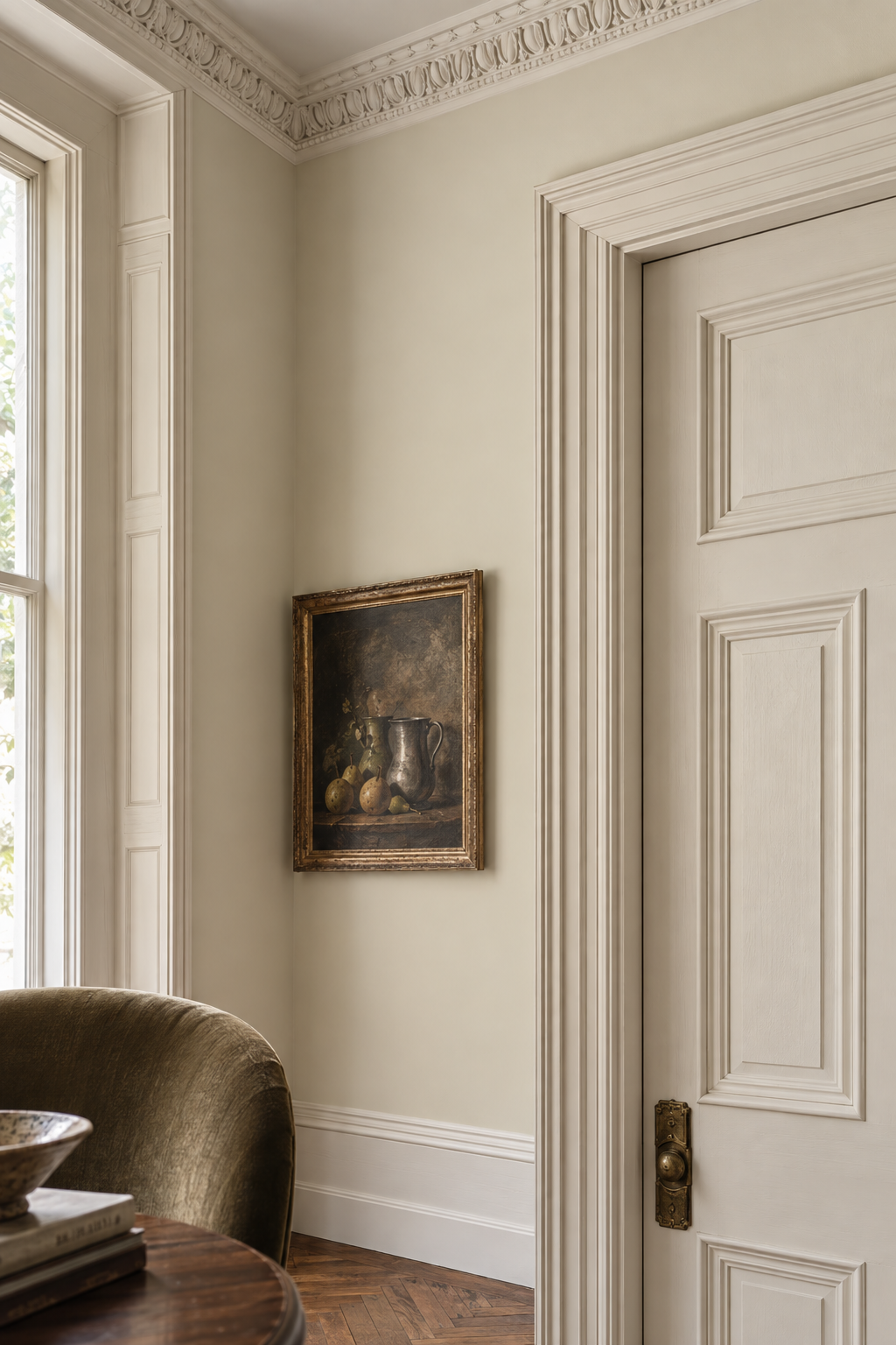 Placepaints Ibiza Moon paint — Dining Room · close up