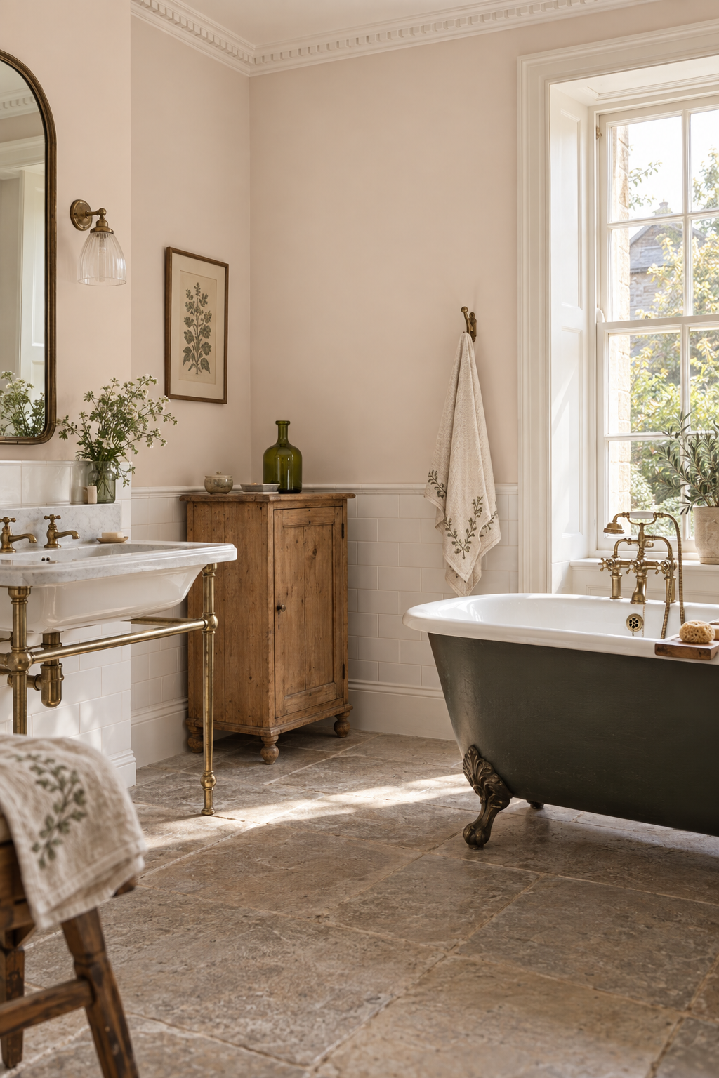 Placepaints Matera Clay paint — Bathroom · room overview