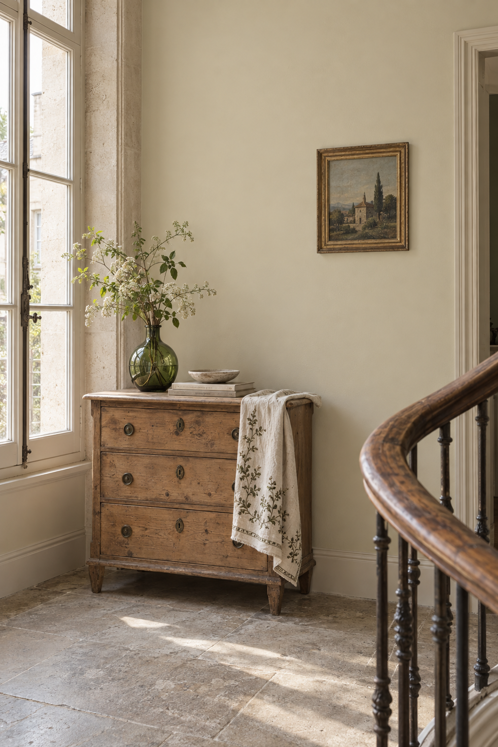 Placepaints San Juan Sun paint — Stair Landing · tight vignette