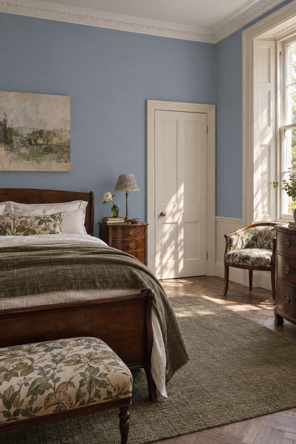 Placepaints Jasper Cove paint — Bedroom · room overview