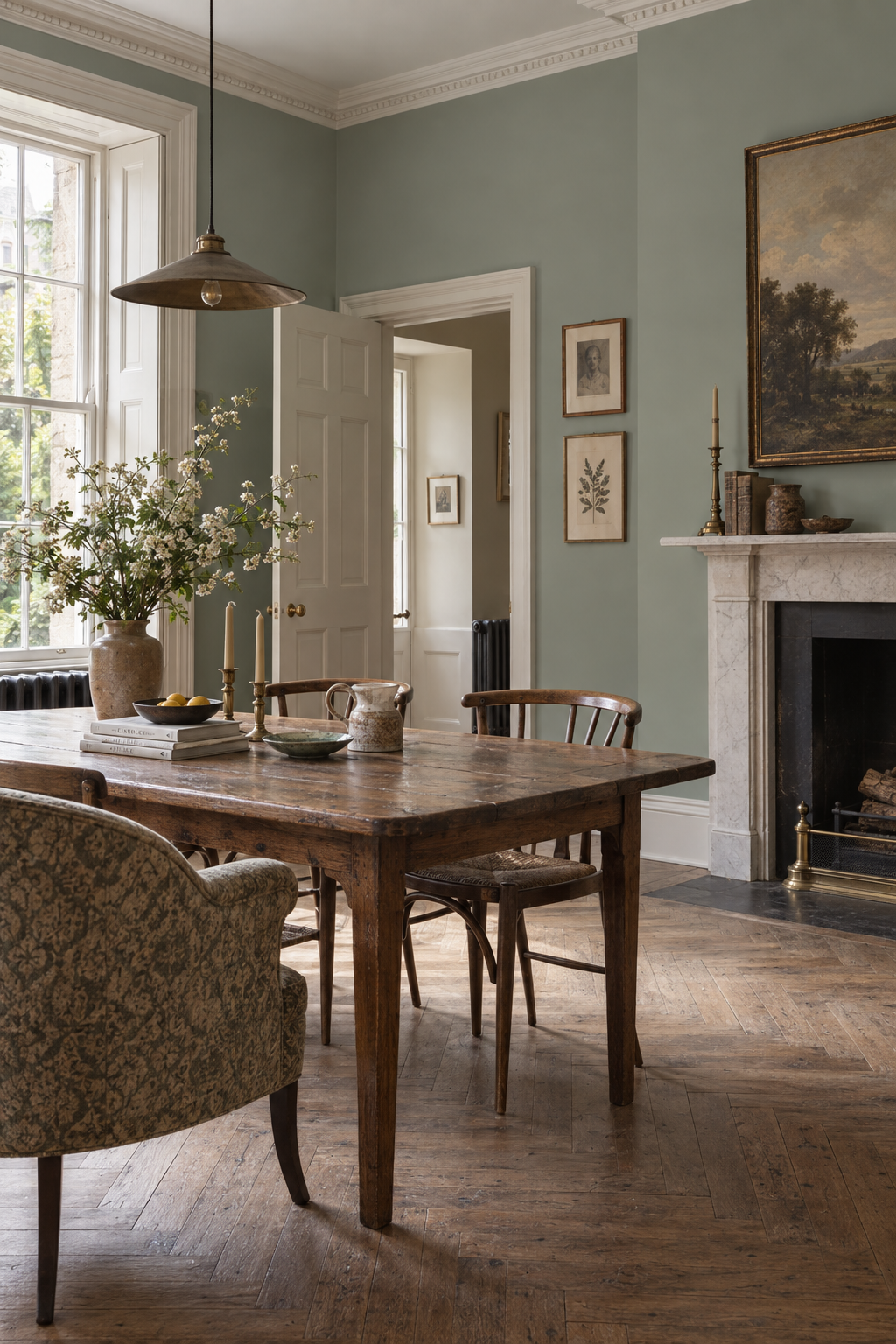 Placepaints Cotswold Garden paint — Dining Room · room overview