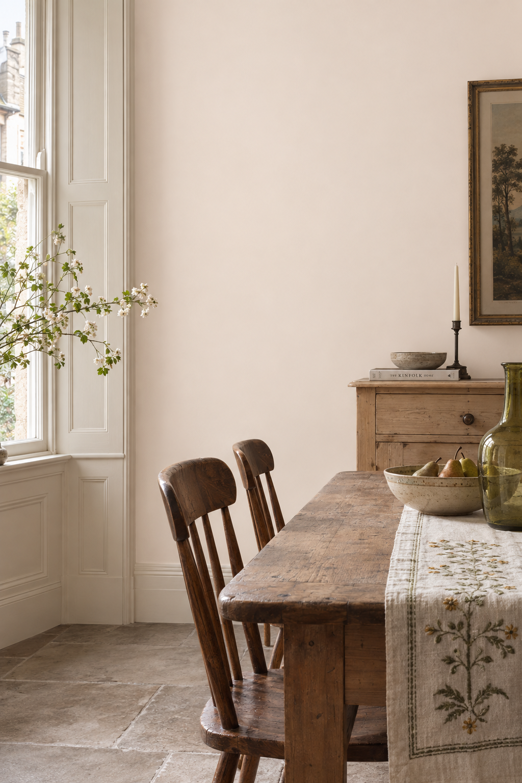 Placepaints Harbour Island paint — Dining Room · wall and light study