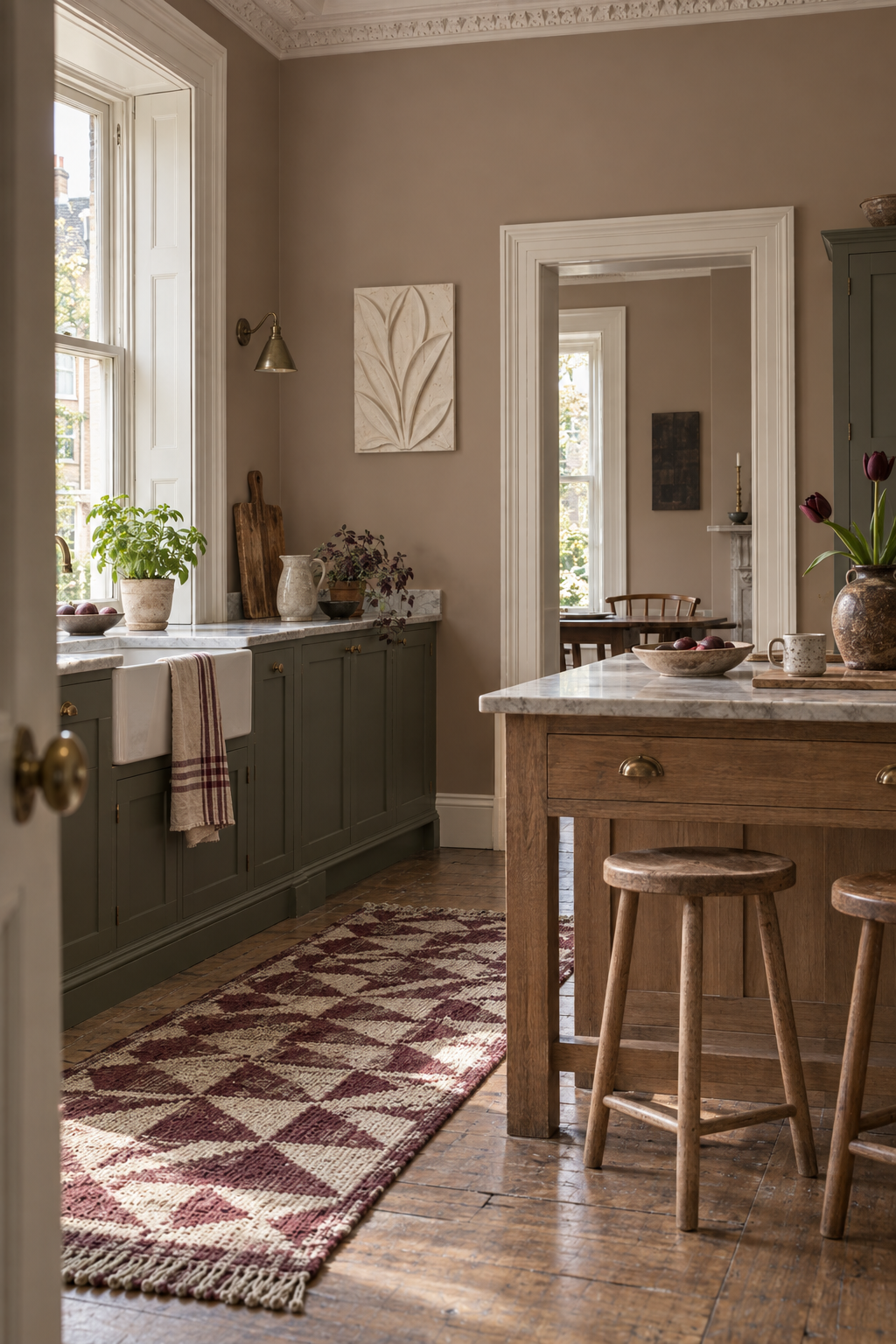 Placepaints Californian Walnut paint — Kitchen · wide